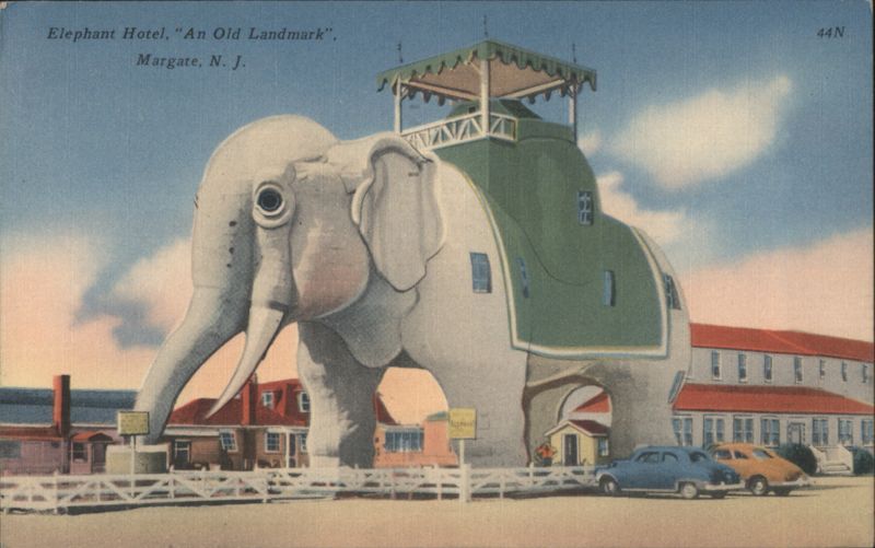 Elephant Hotel, An Old Landmark, Margate, NJ Margate City New Jersey