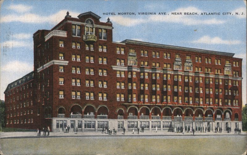 Hotel Morton, Virginia Ave., Atlantic City New Jersey