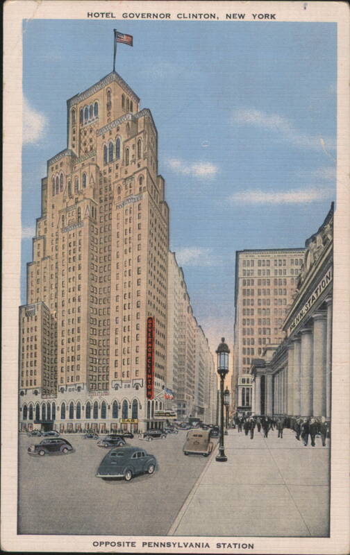Hotel Governor Clinton, New York, Opposite Penn Station