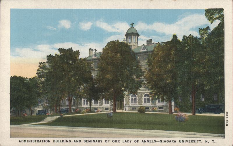 Administration Building & Seminary of Our Lady of Angels Niagara University New York