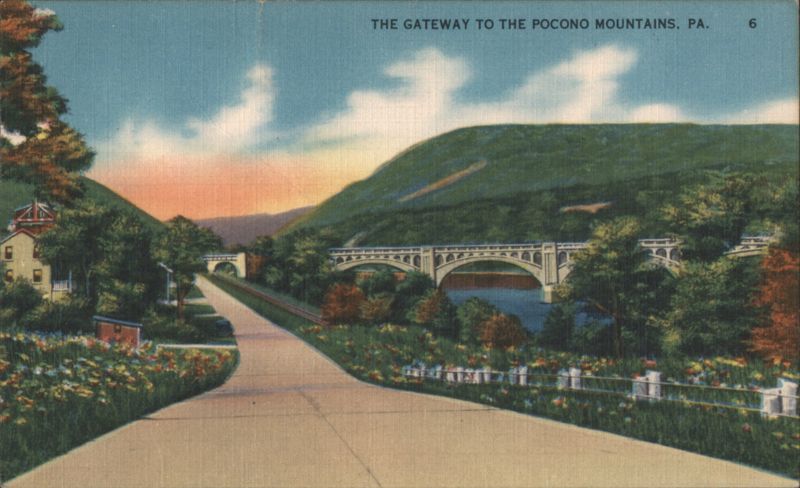 The Gateway to the Pocono Mountains Pennsylvania