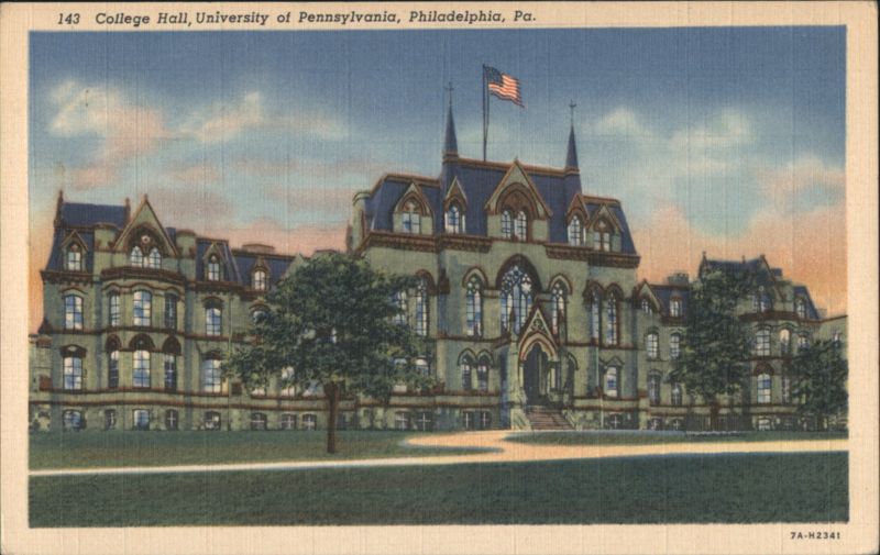 College Hall, University of Pennsylvania, Philadelphia