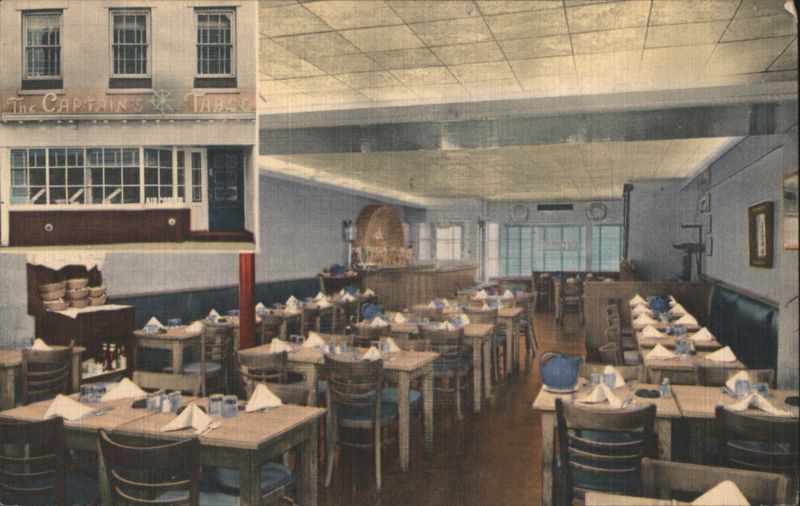 The Captain's Table Restaurant Interior & Exterior, NYC New York