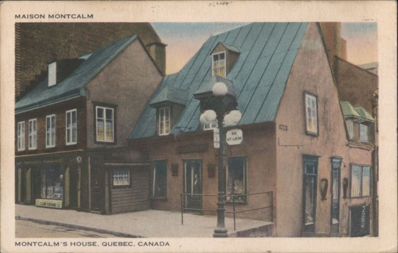 Maison Montcalm, Montcalm's House Quebec QC Canada