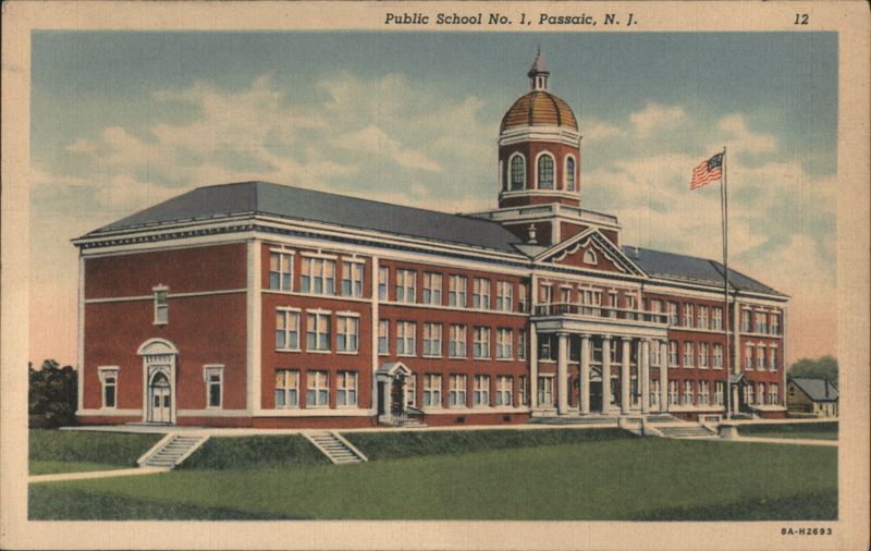 Public School No. 1, Passaic, NJ New Jersey