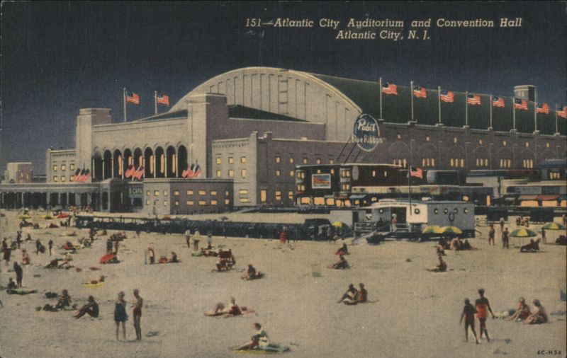 Atlantic City Auditorium and Convention Hall New Jersey