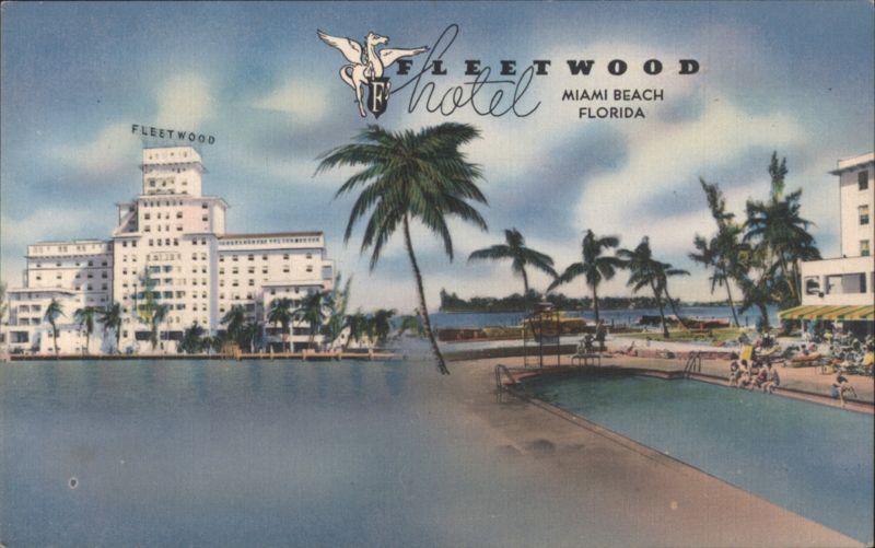 Fleetwood Hotel, Cabana Colony & Yacht Club, Miami Beach Florida