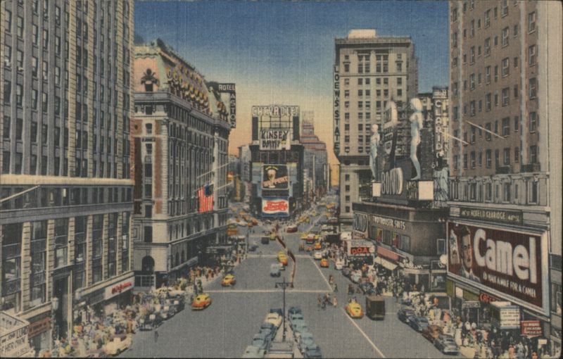 Times Square, The Great White Way New York