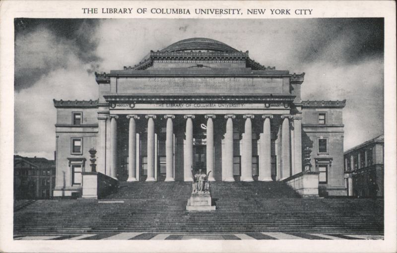 The Library of Columbia University New York