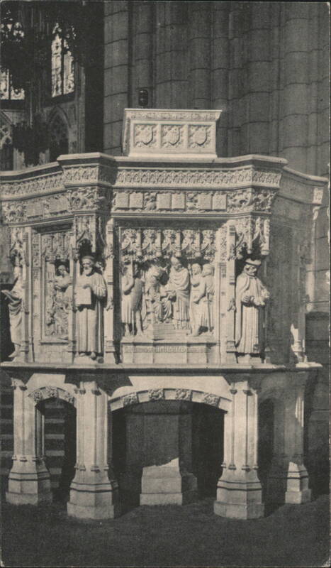 Washington Cathedral Pulpit, Canterbury Stone, Magna Carta District of Columbia