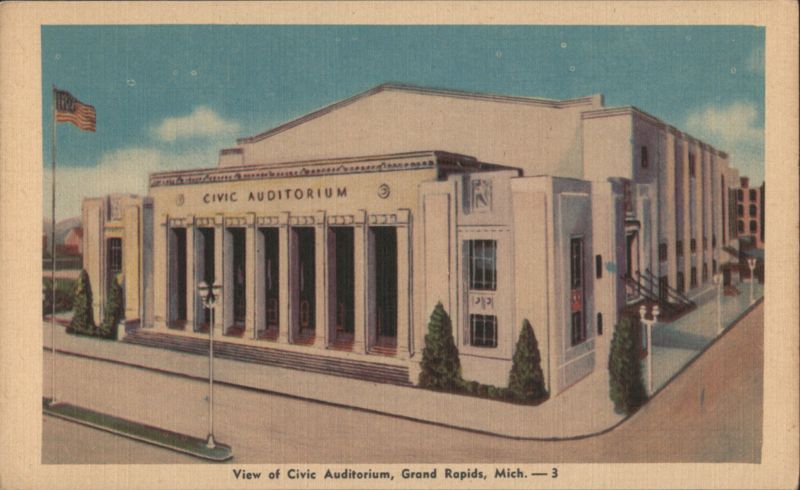 Civic Auditorium, Grand Rapids, Mich. Michigan