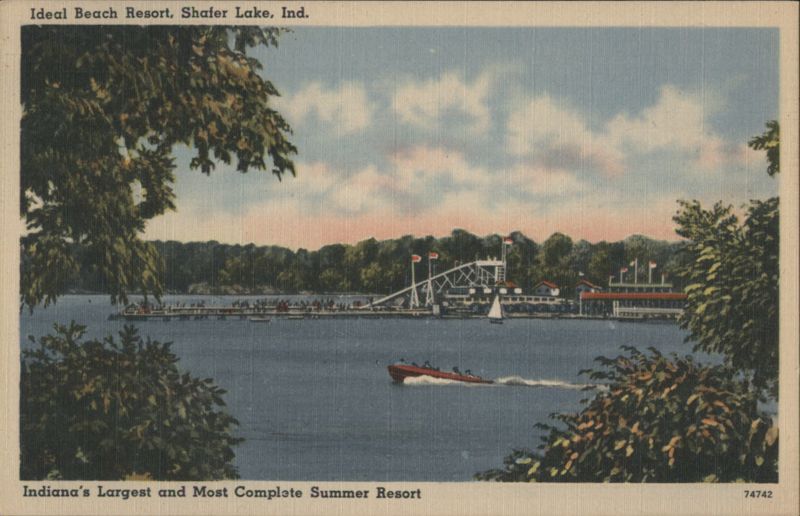 Ideal Beach Resort, Shafer Lake, Indiana
