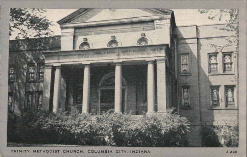 Trinity Methodist Church, Columbia City, Indiana
