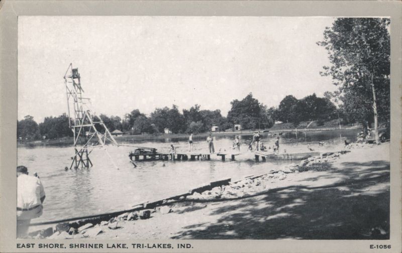 East Shore, Shriner Lake, Tri-Lakes, Indiana