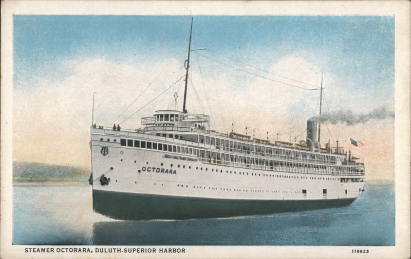 Steamer Octorara, Duluth-Superior Harbor Minnesota