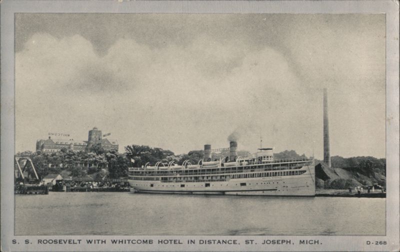 S. S. Roosevelt & Whitcomb Hotel, St. Joseph, MI Michigan