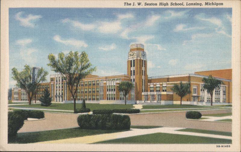 The J. W. Sexton High School, Lansing, Michigan