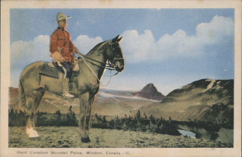 Royal Canadian Mounted Police, Horse, Windsor, Canada ON