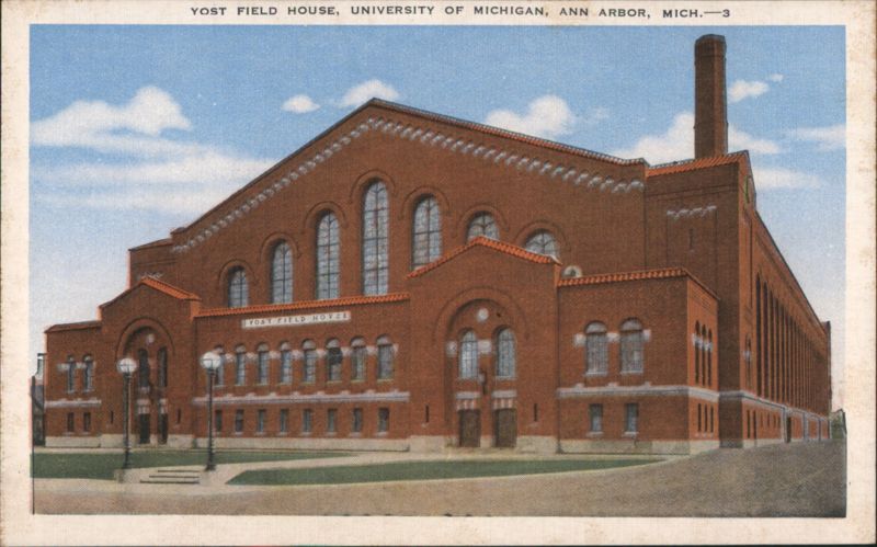 Yost Field House, University of Michigan, Ann Arbor