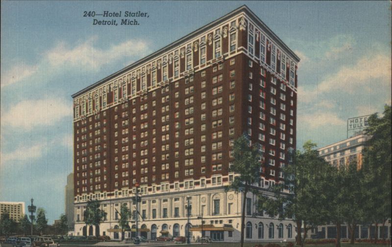 Hotel Statler, Detroit, MI Michigan