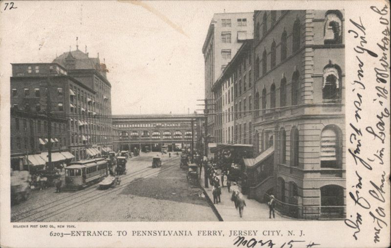 Entrance to Pennsylvania Ferry, Jersey City, NJ New Jersey