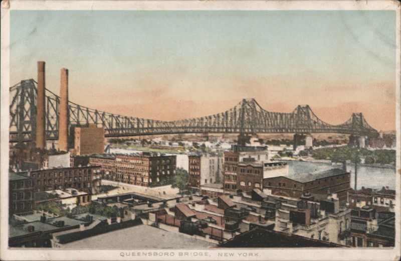 Queensboro Bridge, New York City Skyline