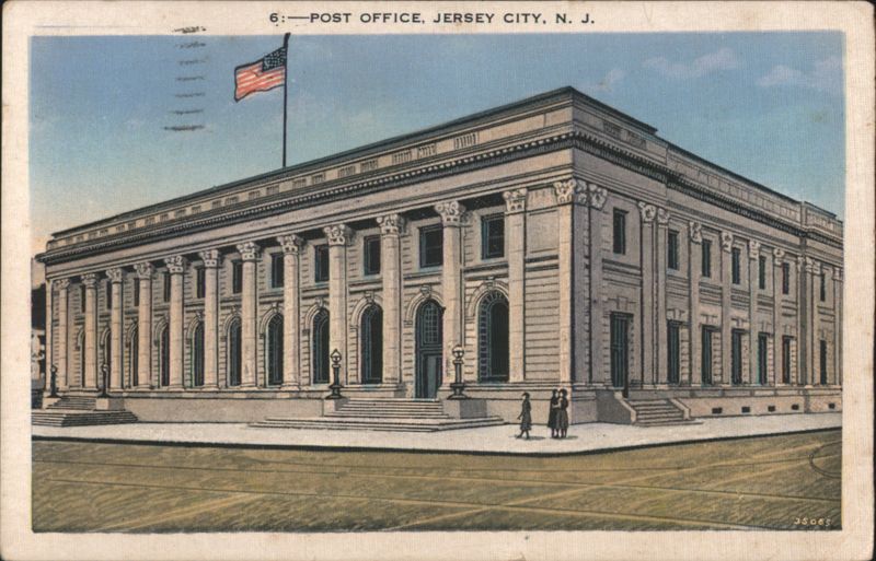 Post Office, Jersey City, N. J. New Jersey