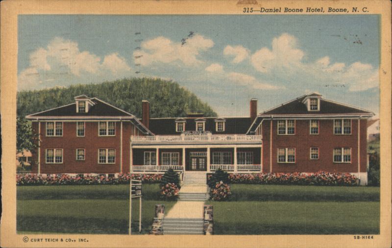Daniel Boone Hotel, Boone, NC North Carolina