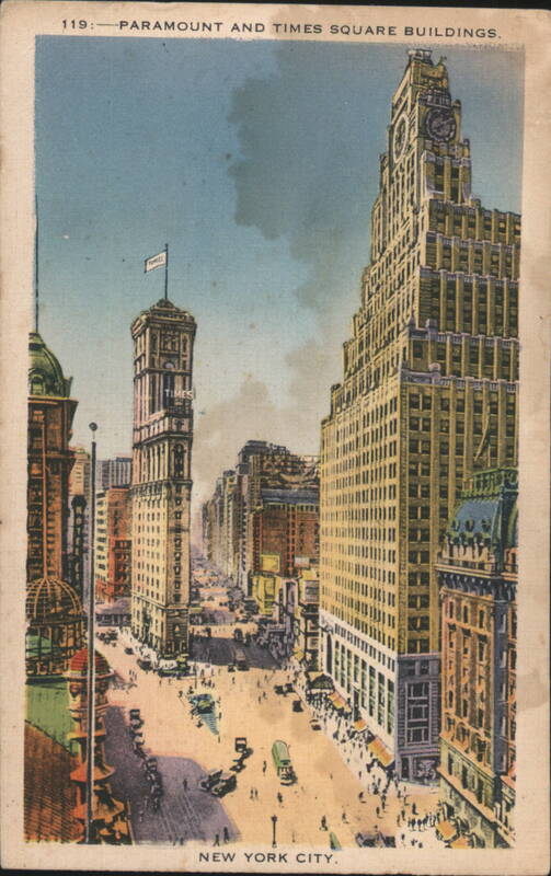 Paramount and Times Square Buildings, New York City