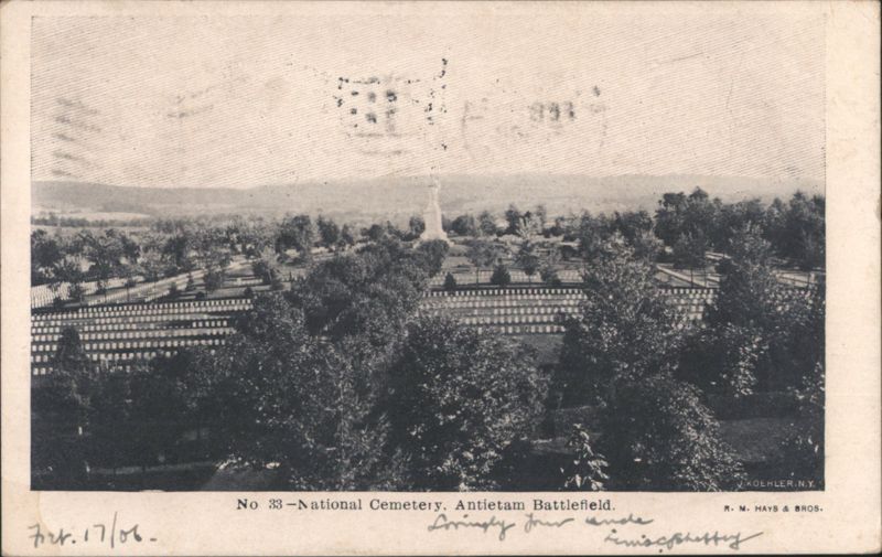 National Cemetery, Antietam Battlefield Maryland