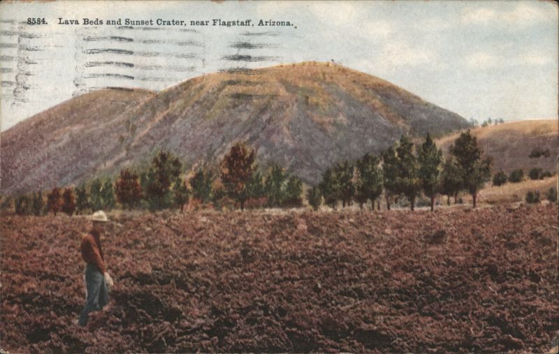 Lava Beds and Sunset Crater, near Flagstaff, Arizona