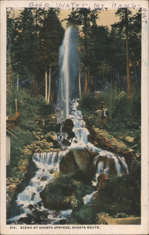 Shasta Springs, Shasta Route - Good Water My Hang-Out California
