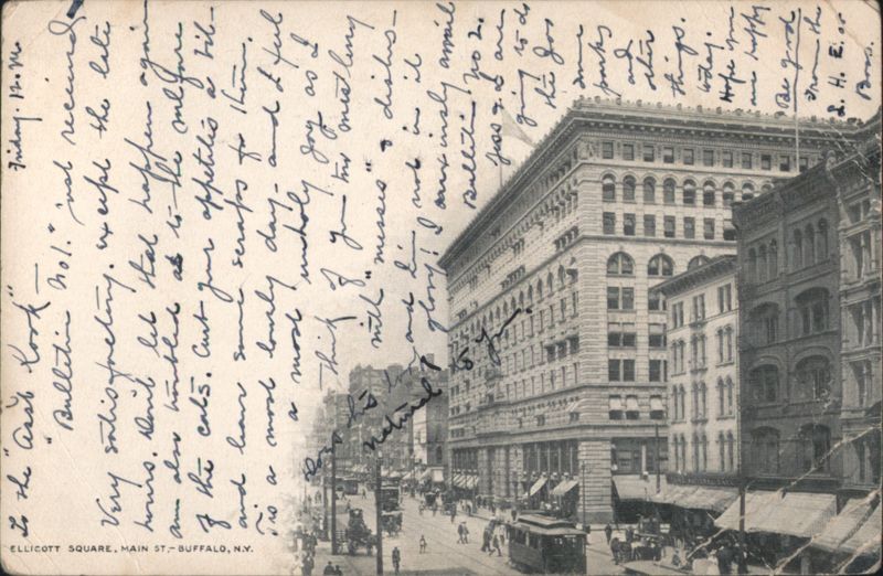 Ellicott Square, Main Street, Buffalo, NY New York