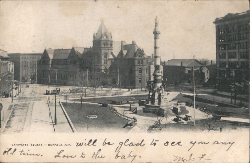 Lafayette Square, Soldiers & Sailors Monument Buffalo New York