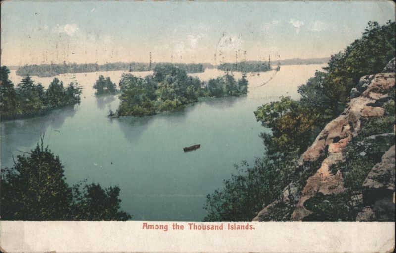 Among the Thousand Islands New York