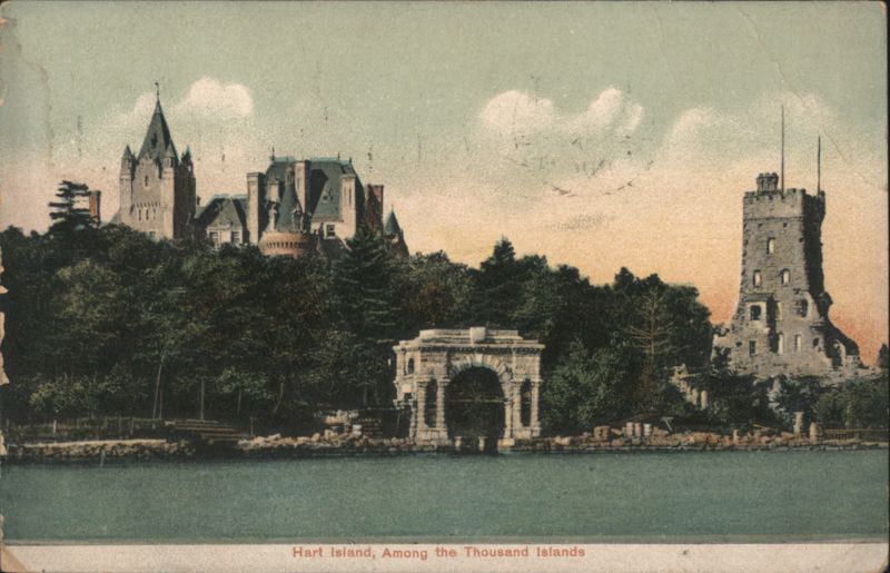 Hart Island Castle & Arch, Thousand Islands New York
