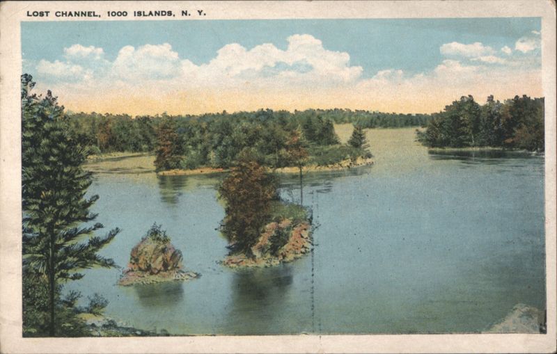 Lost Channel, 1000 Islands, NY New York