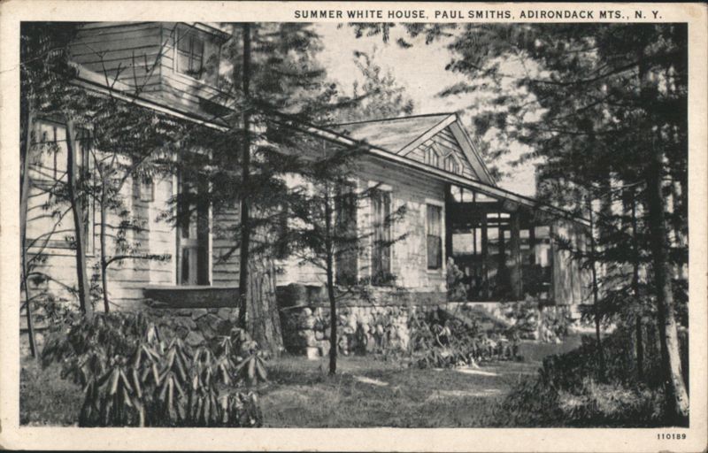 Summer White House, Paul Smiths, Adirondack Mts. New York