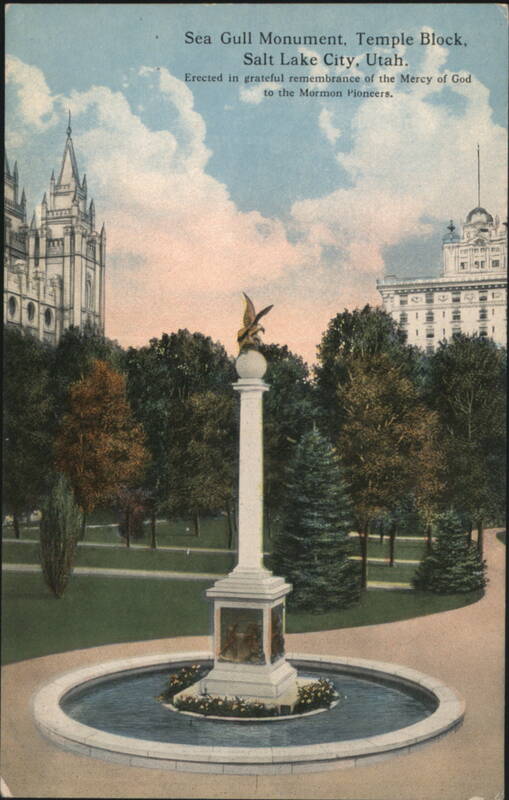 Sea Gull Monument, Temple Block, Salt Lake City, Utah