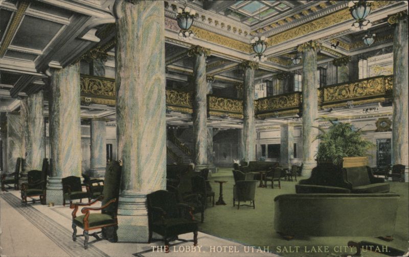 The Lobby, Hotel Utah, Salt Lake City, UT