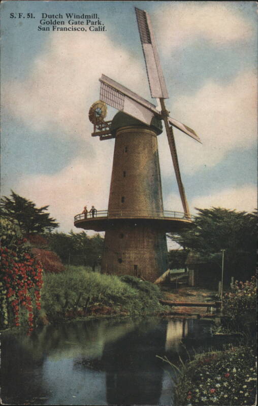 Dutch Windmill, Golden Gate Park, San Francisco California