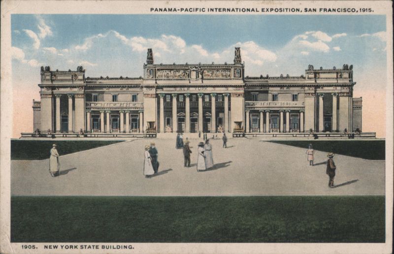 New York State Building, Panama-Pacific Exposition, San Francisco California