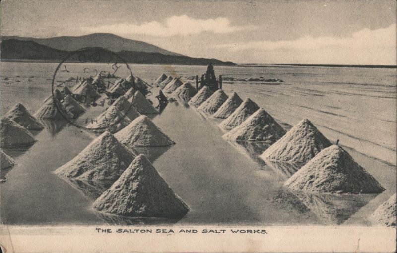 Salton Sea Salt Works California