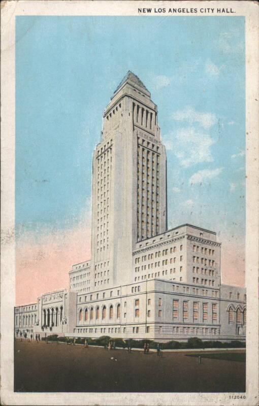 New Los Angeles City Hall California