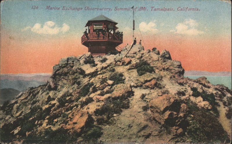 Marine Exchange Observatory, Summit of Mt. Tamalpais California