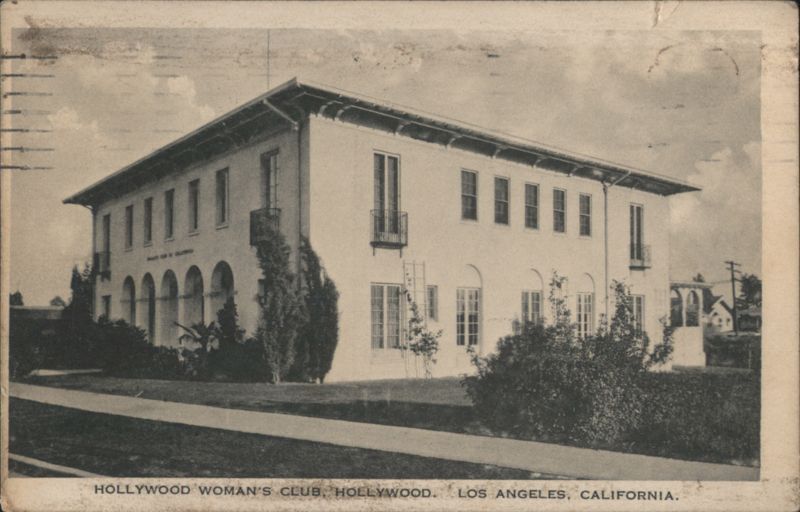 Hollywood Woman's Club, Los Angeles California