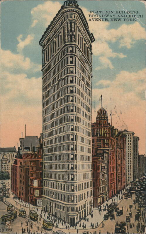 Flatiron Building, Broadway and Fifth Avenue, New York