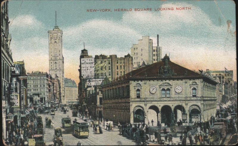 Herald Square Looking North, New York