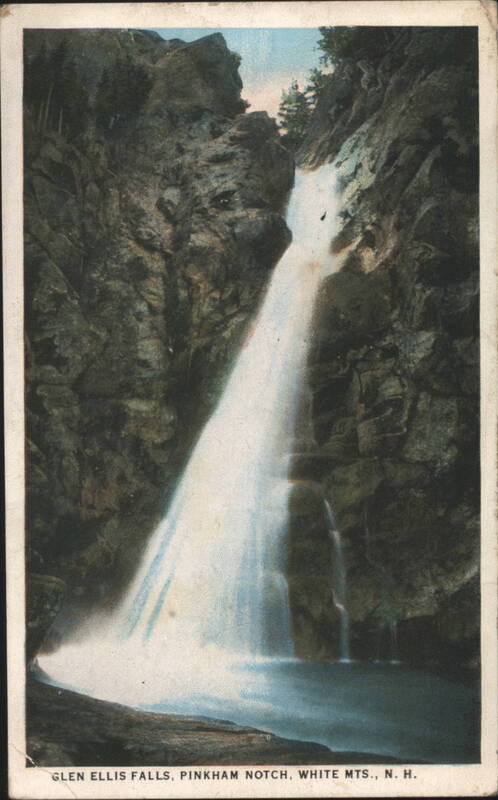 Glen Ellis Falls, Pinkham Notch, White Mountains New Hampshire