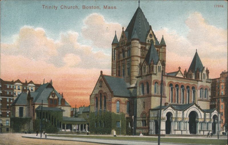 Trinity Church, Boston, Mass. Massachusetts
